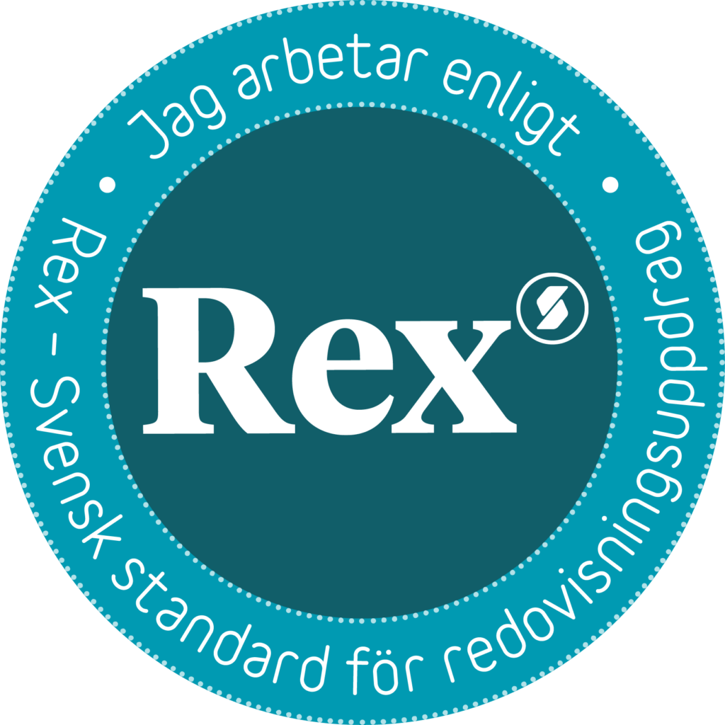 rex sigill jag arbetar enligt